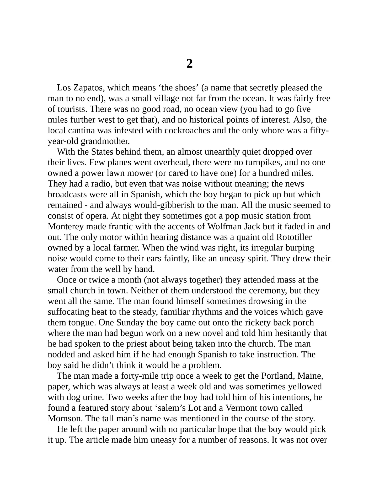 Salem’s Lot 1975 by Stephen King