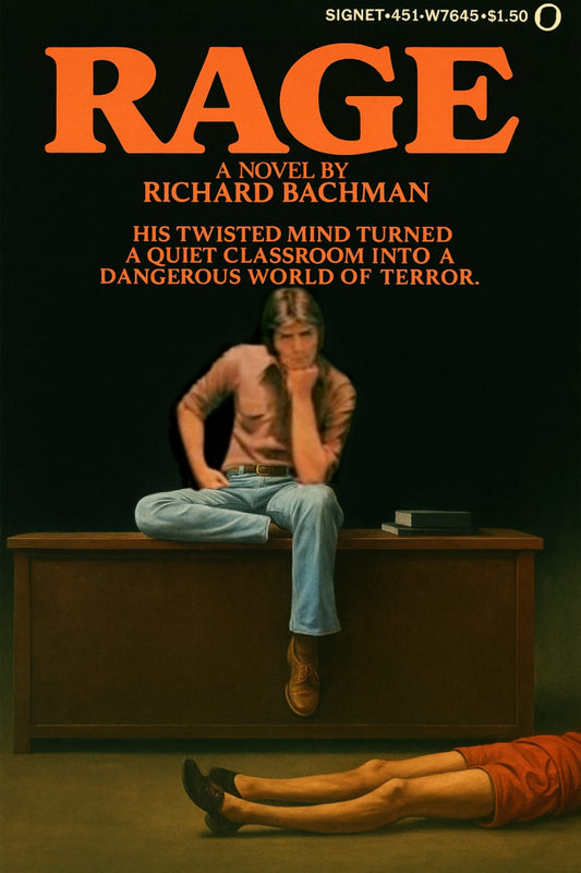 RAGE by  Stephen King(Richard Bachman) 1st  1977