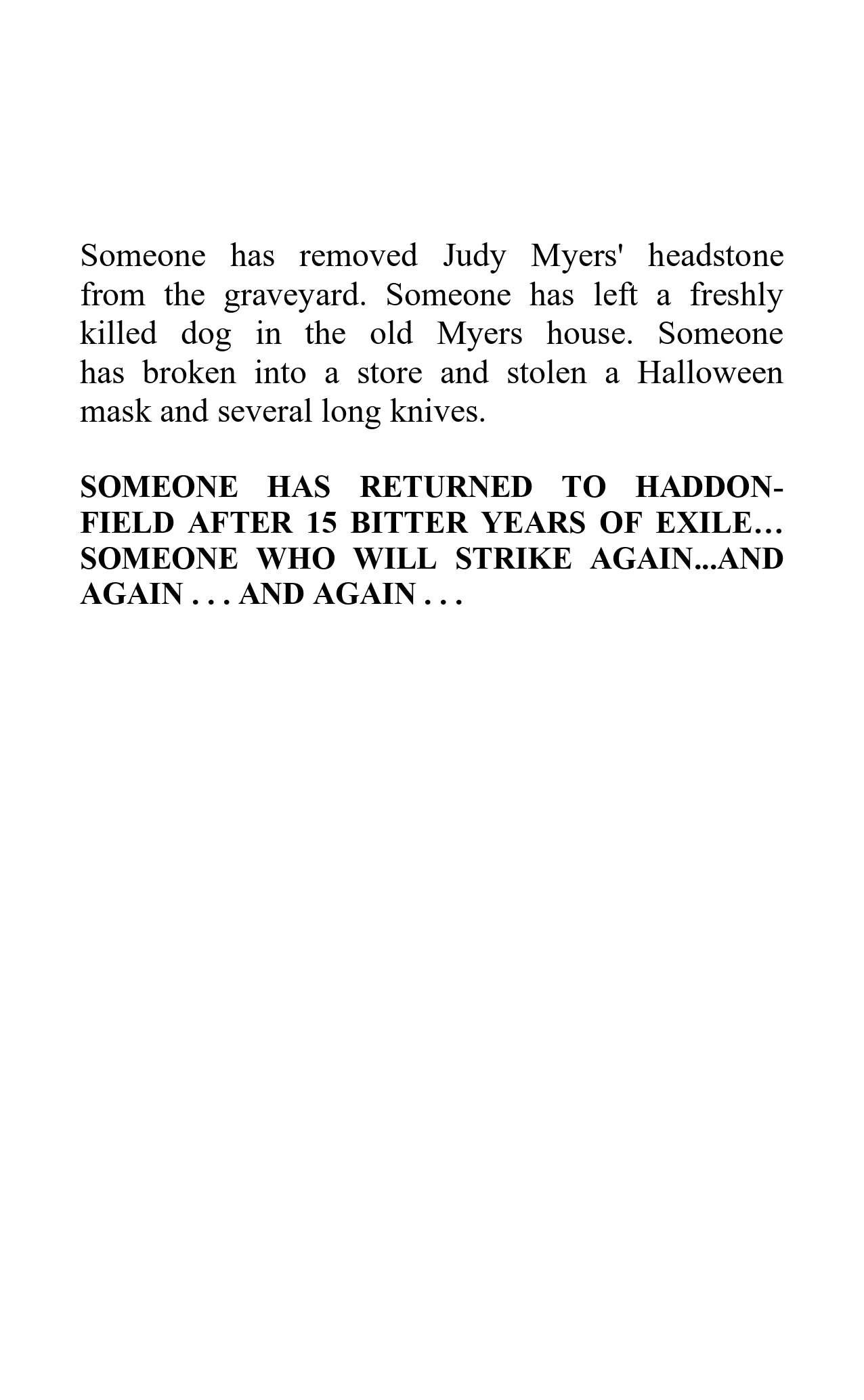 Halloween Curtis Richards 5th Print Bantam Books 1979 Horror