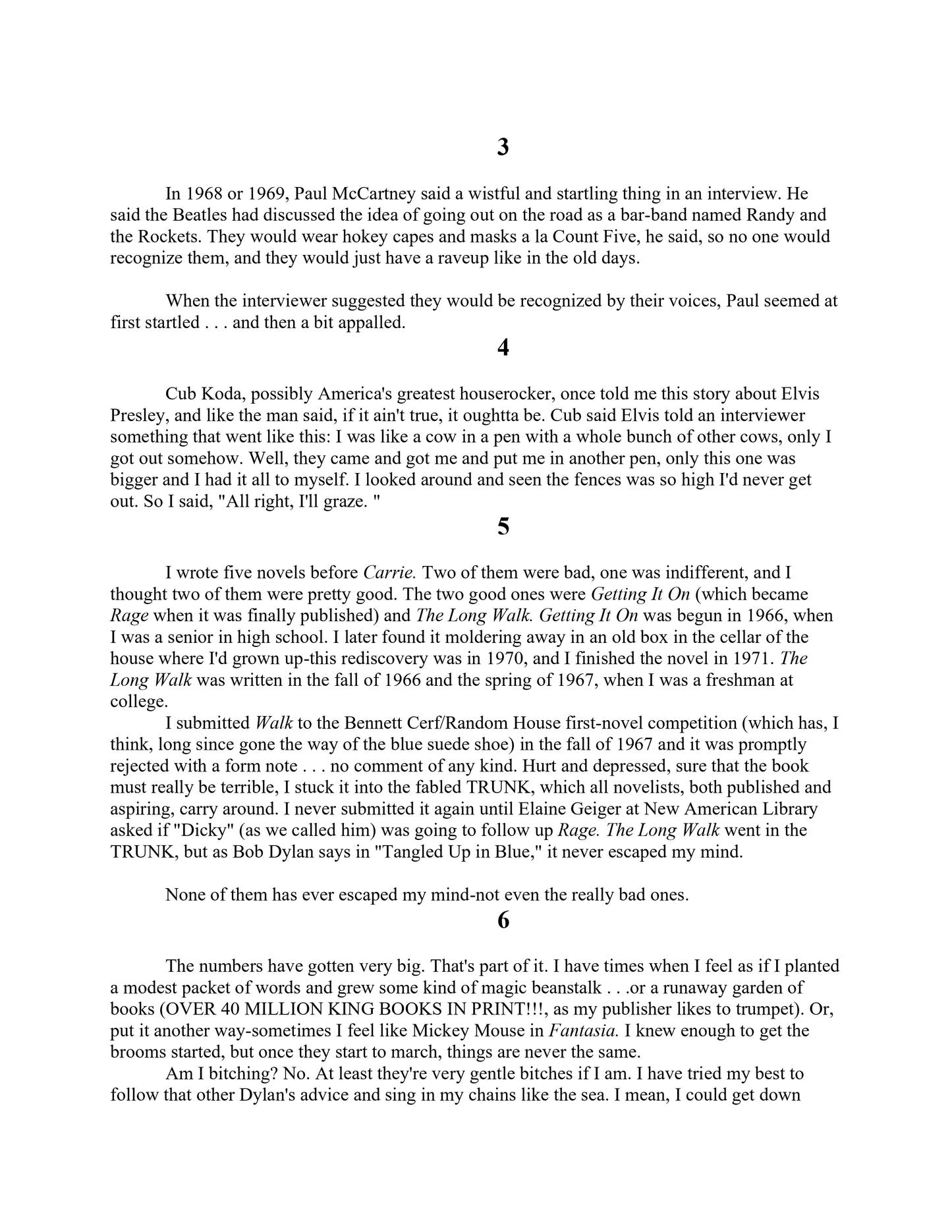 the BACHMAN books by stephen king Four Early Novels 1986