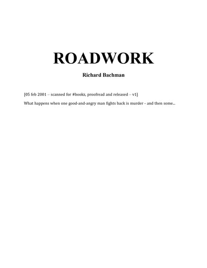 the BACHMAN books by stephen king Four Early Novels 1986