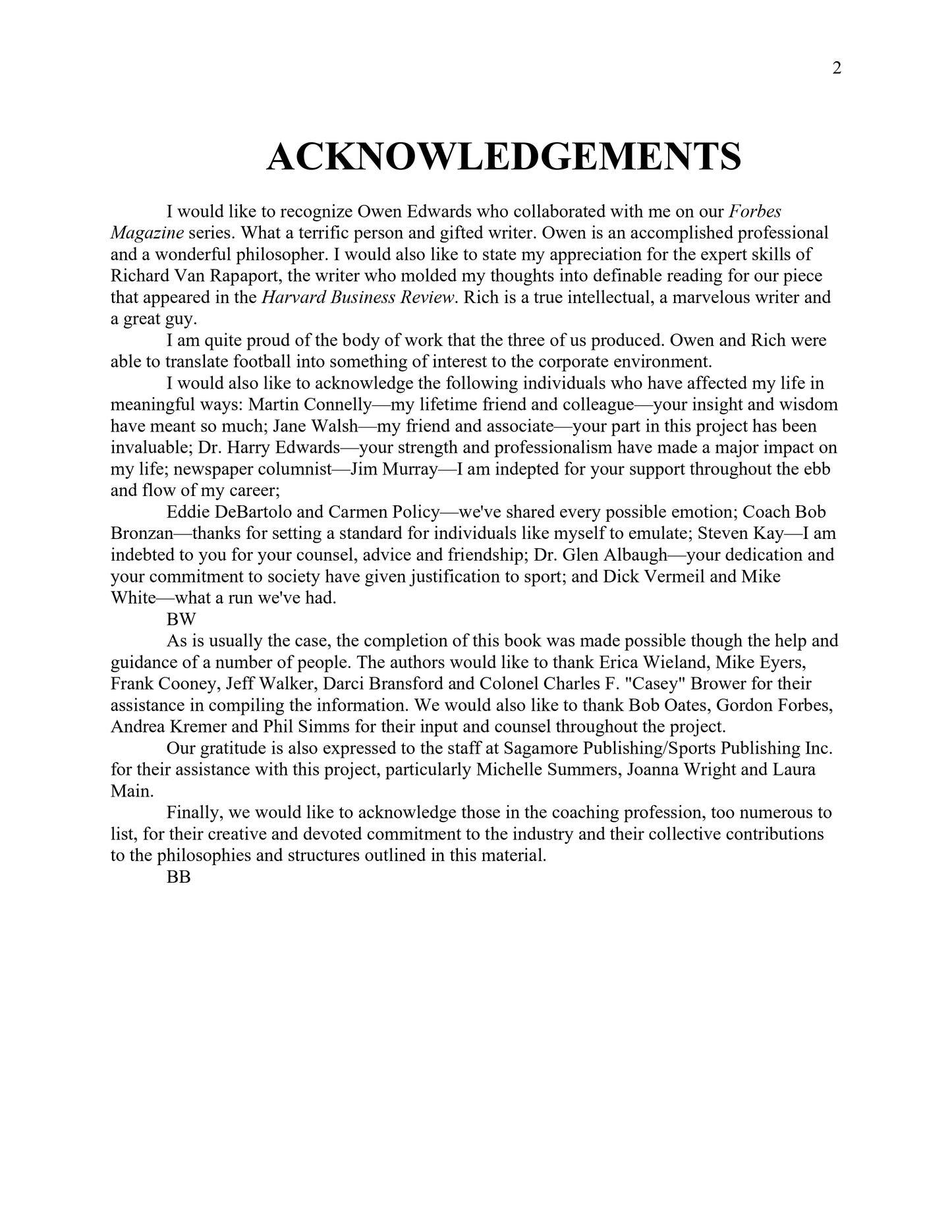 Bill Walsh Finding the Winning Edge  1998 First Edition