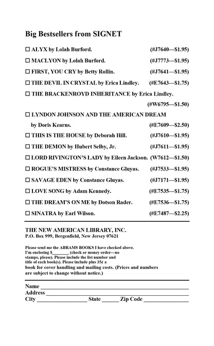 RAGE by  Stephen King(Richard Bachman) 1st  1977